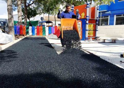 construccion parque infantil en Pinoso por Araque Maqueda Construccion