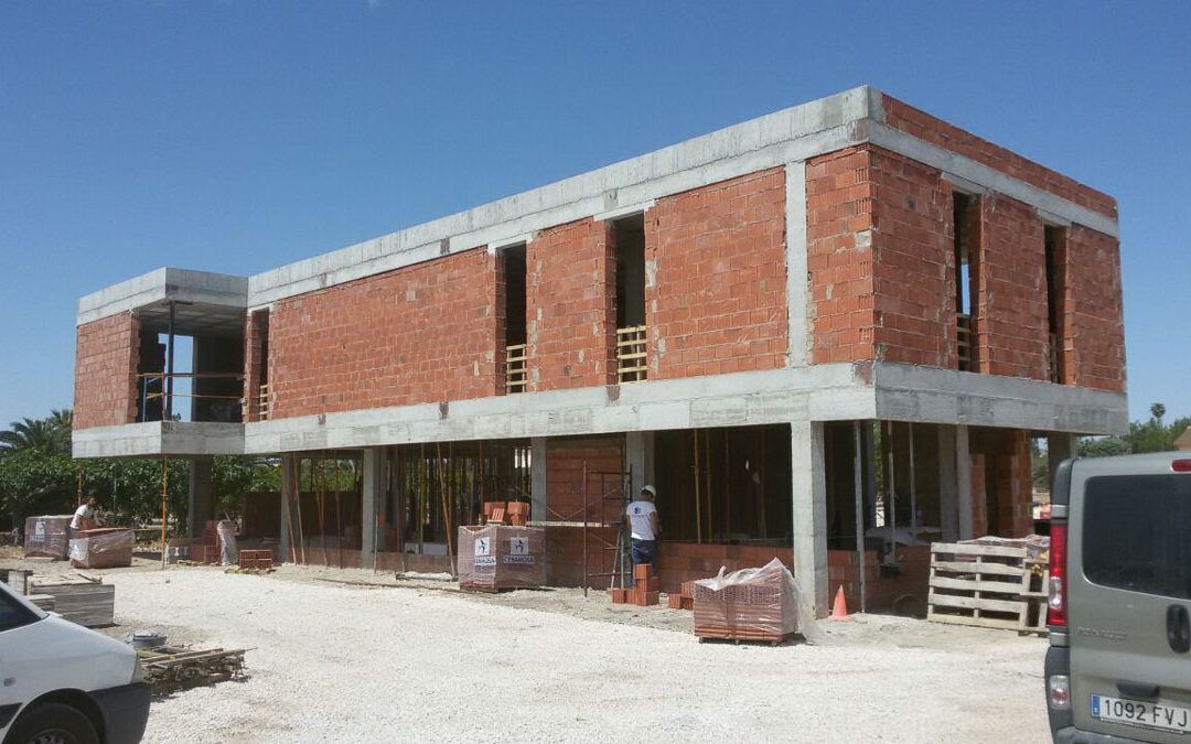 Obra de vivienda unifamiliar en Elche