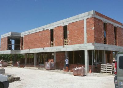 Obra de vivienda unifamiliar en Elche