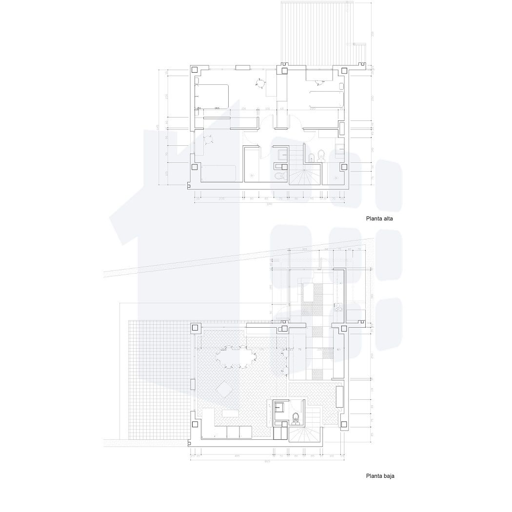 Proyecto reforma de duplex en Madrid por Araque Maqueda