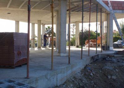 Estructura de vivienda unifamiliar en El Campello, Alicante por Araque Maqueda