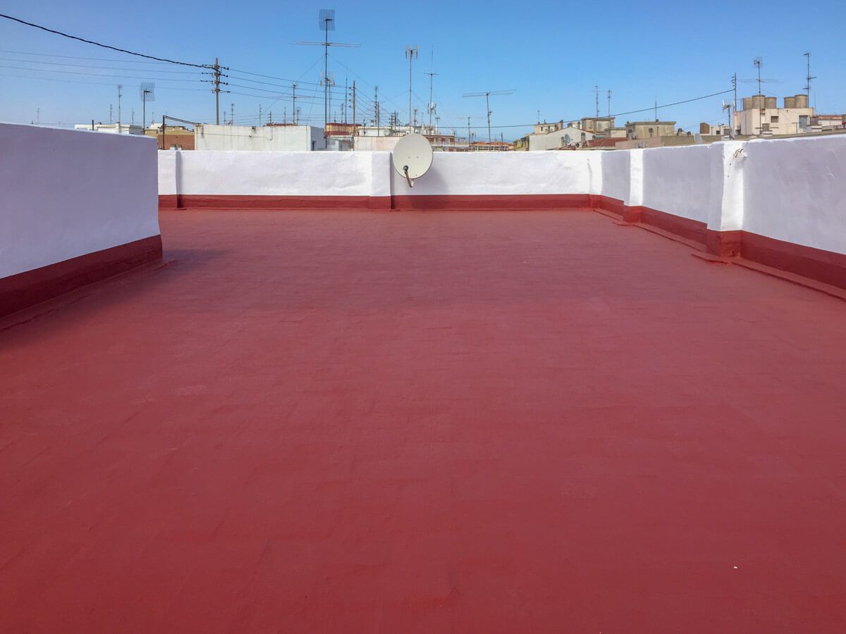 Impermemeabilización de terrazas para reforma de cubiertas por Araque Maqueda