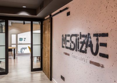 Logo Mestizaje Elche Reforma de interiorismo en Restaurante por Araque Maqueda