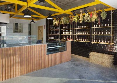 Chicken rotisserie with interior design in Alicante