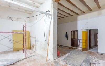 Proceso de restauración de vivienda en Pinoso