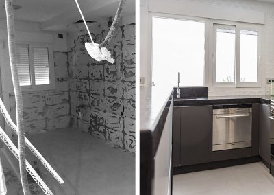 Proceso de reforma de cocina en Alicante